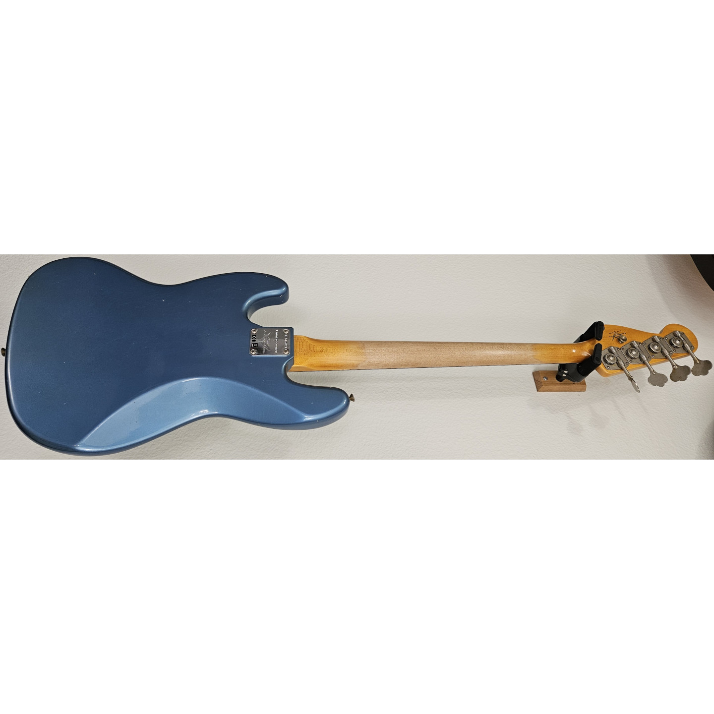 2023 Fender Custom Shop 1964 Jazz Bass Journeyman Relic - Aged Lake Placid Blue