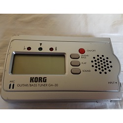 Korg GA-30 Automatic Ultra Compact Guitar and Bass Tuner