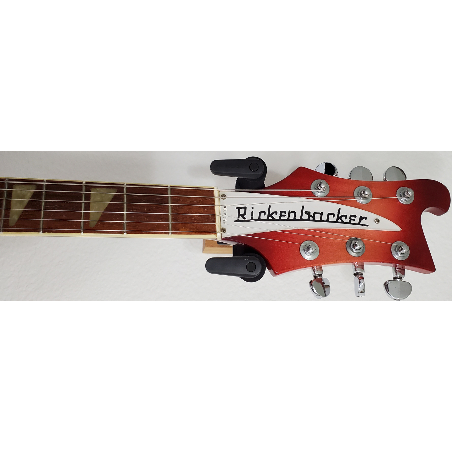 1976 Rickenbacker 481 Slant Fret Fireglo Vintage Electric Guitar