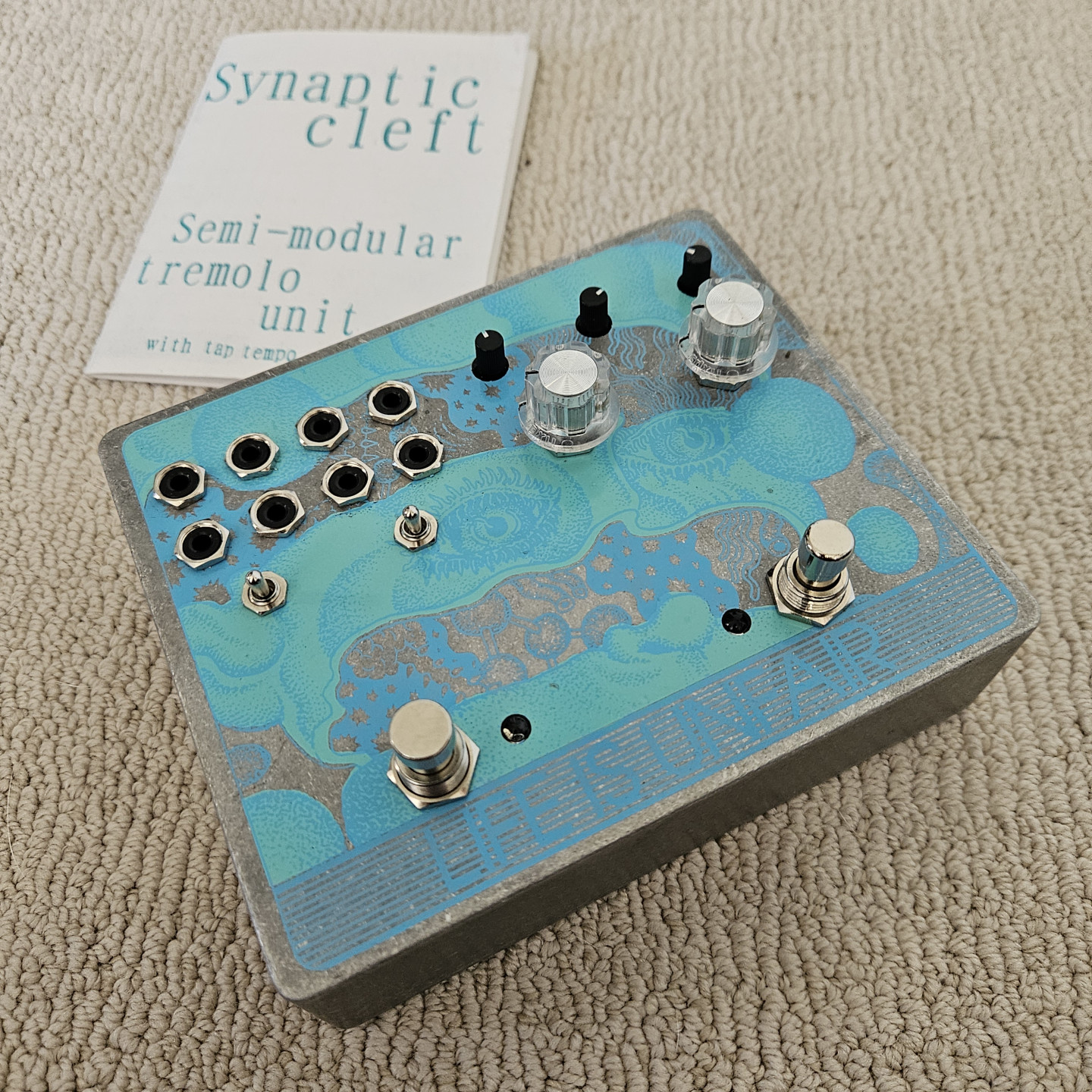 Life is Unfair Audio Synaptic Cleft Semi-Modular Tremolo Unit Guitar Effects Pedal