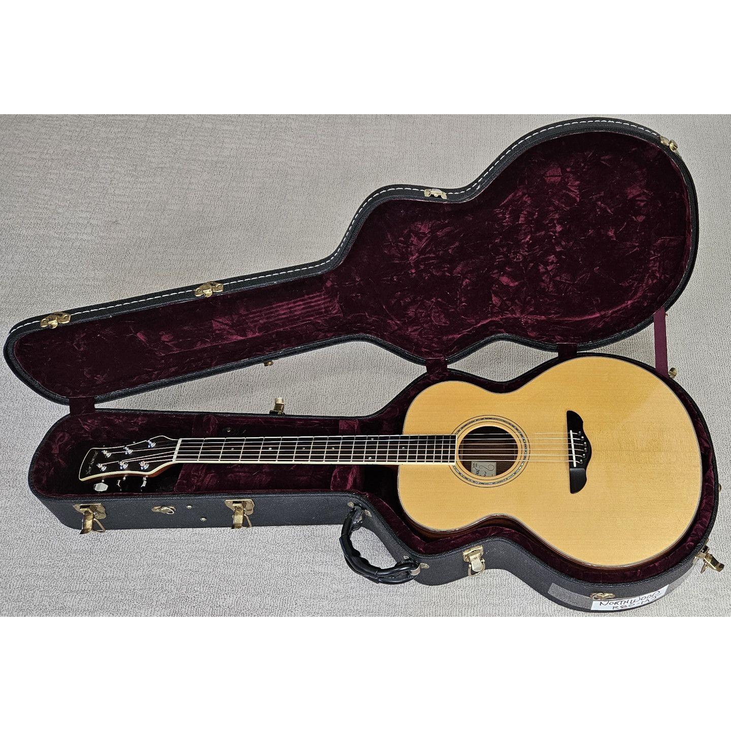 2007 Northwood R80-MJ Mini-Jumbo Acoustic Guitar