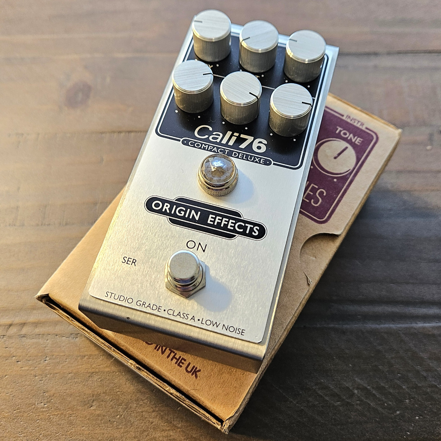 Origin Effects Cali76 Compact Deluxe Compressor Guitar Effects Pedal