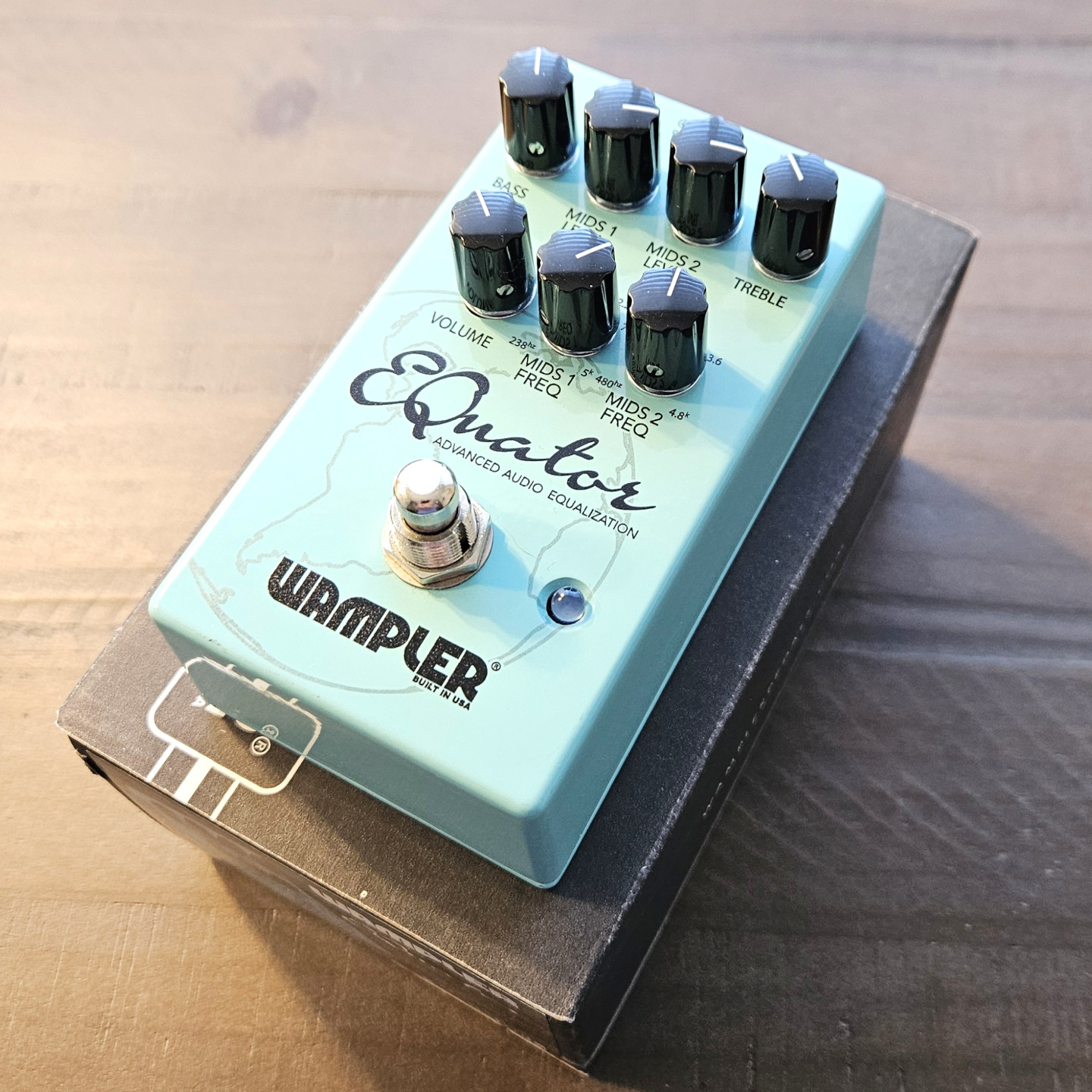 Wampler EQuator Equalizier Advanced Equalization Guitar Effects Pedal