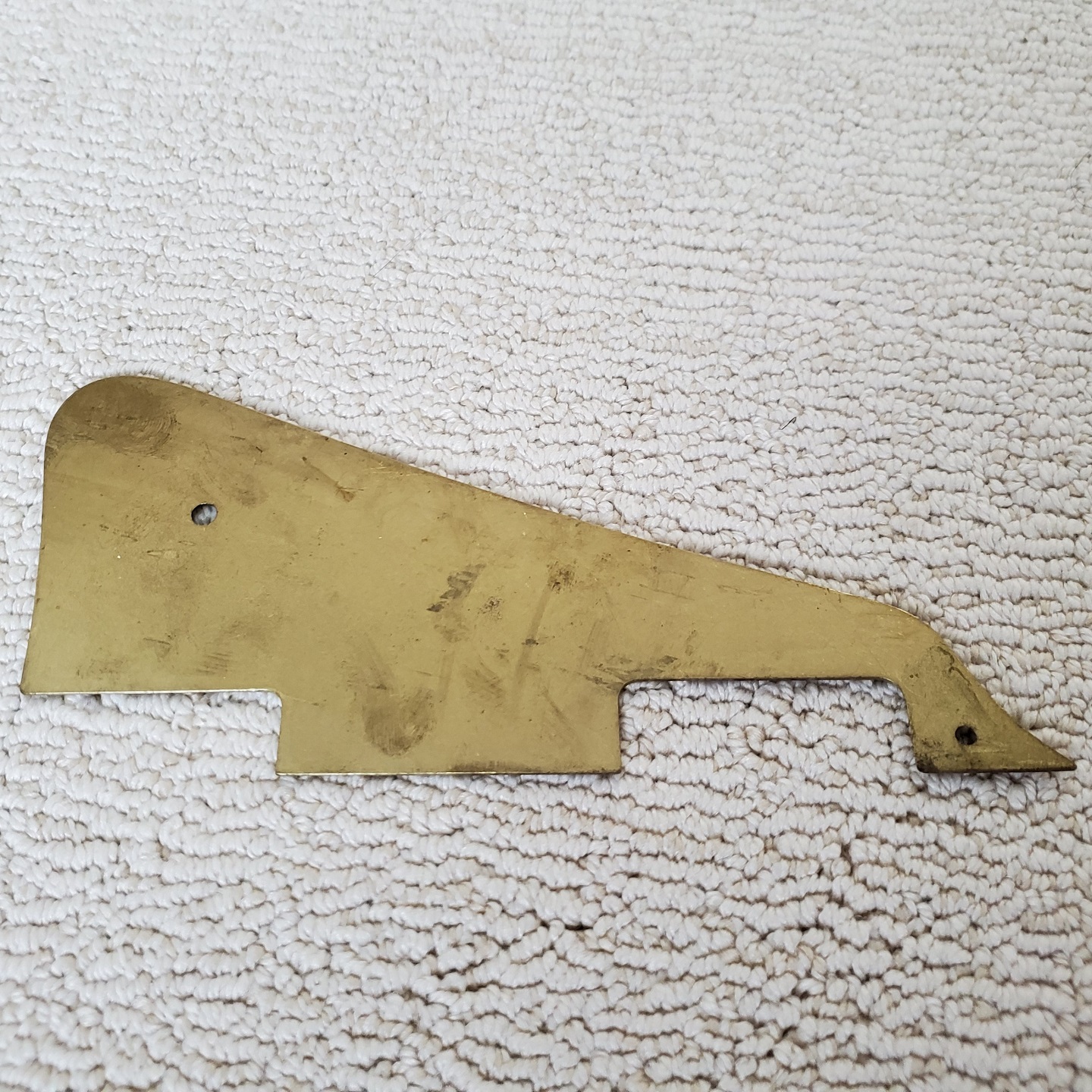 Gold Metal Pickguard Scratch Plate for Gibson Les Paul