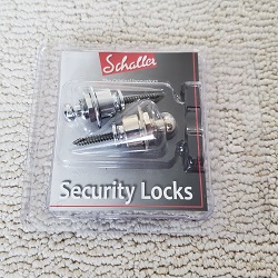 Schaller Chrome Security Locking Strap Locks