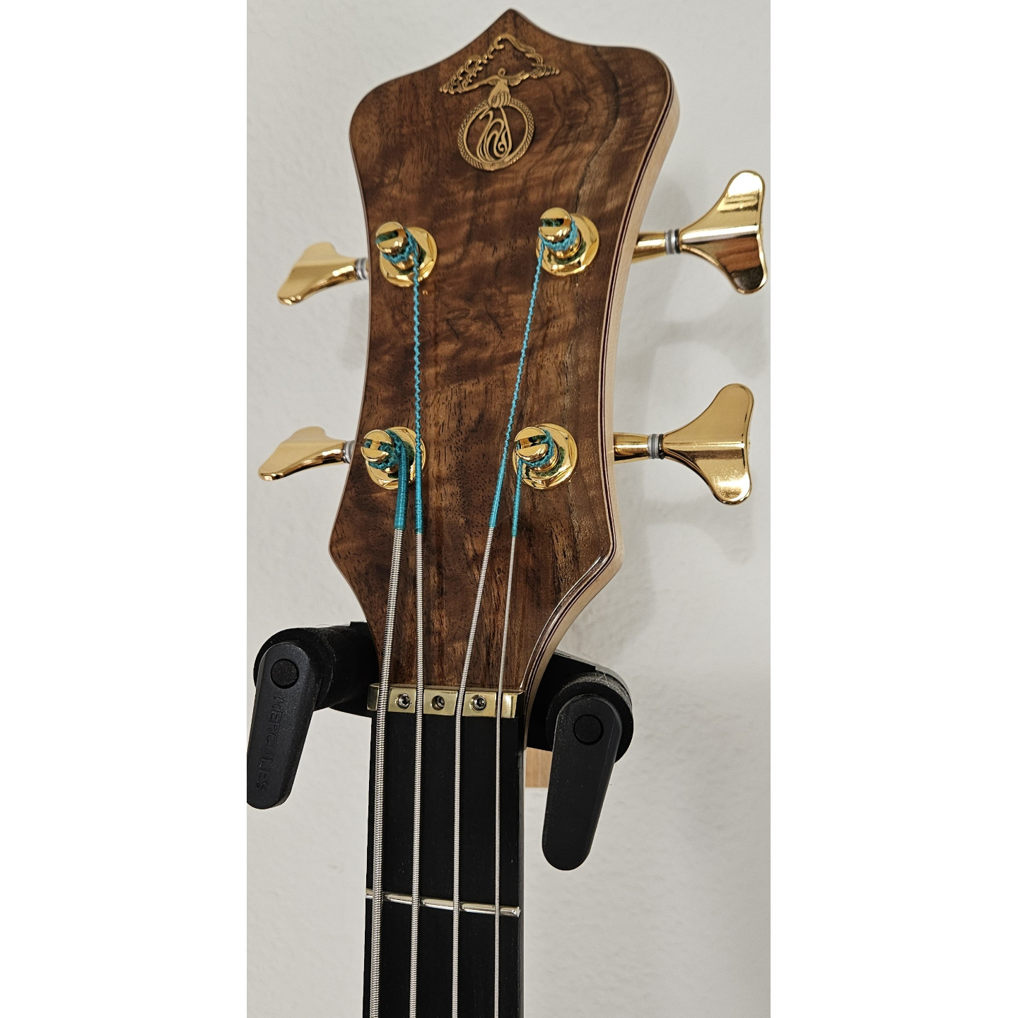 2021 Alembic Mark King Signature Standard Walnut 4 String Bass Guitar