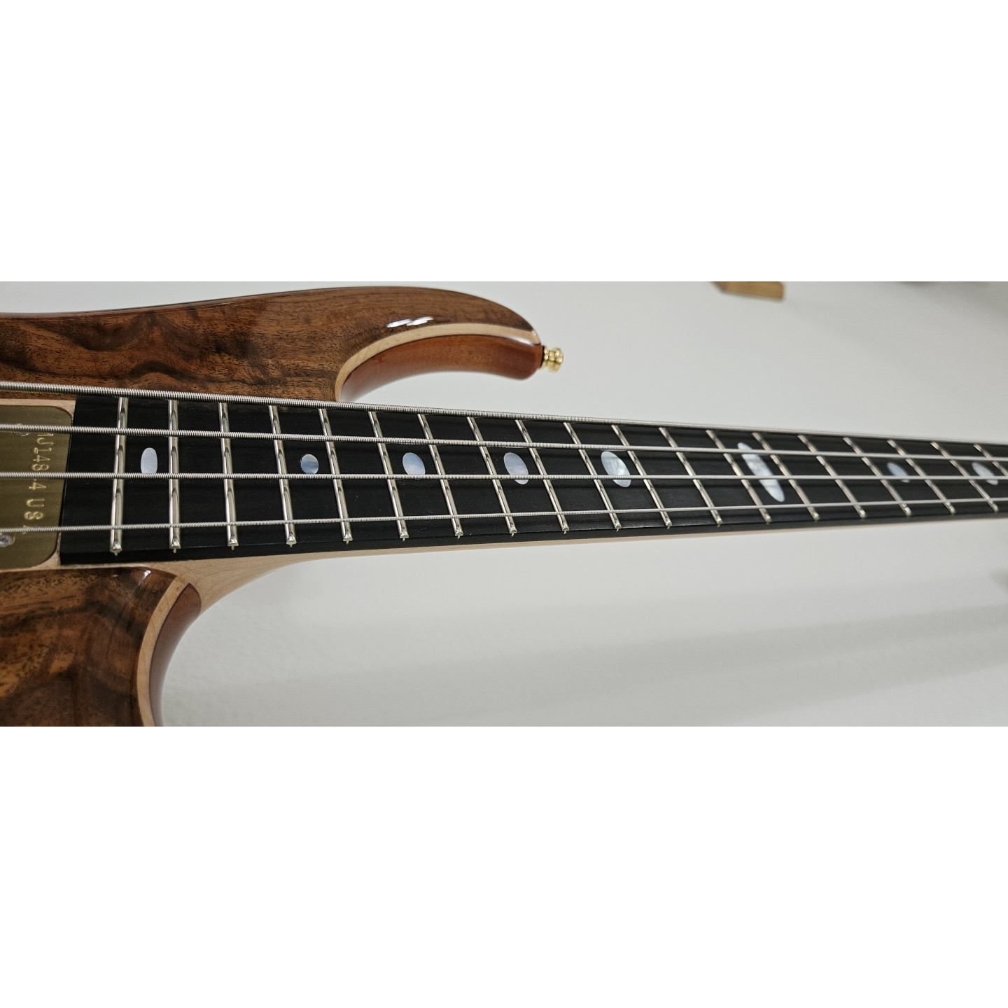 2021 Alembic Mark King Signature Standard Walnut 4 String Bass Guitar