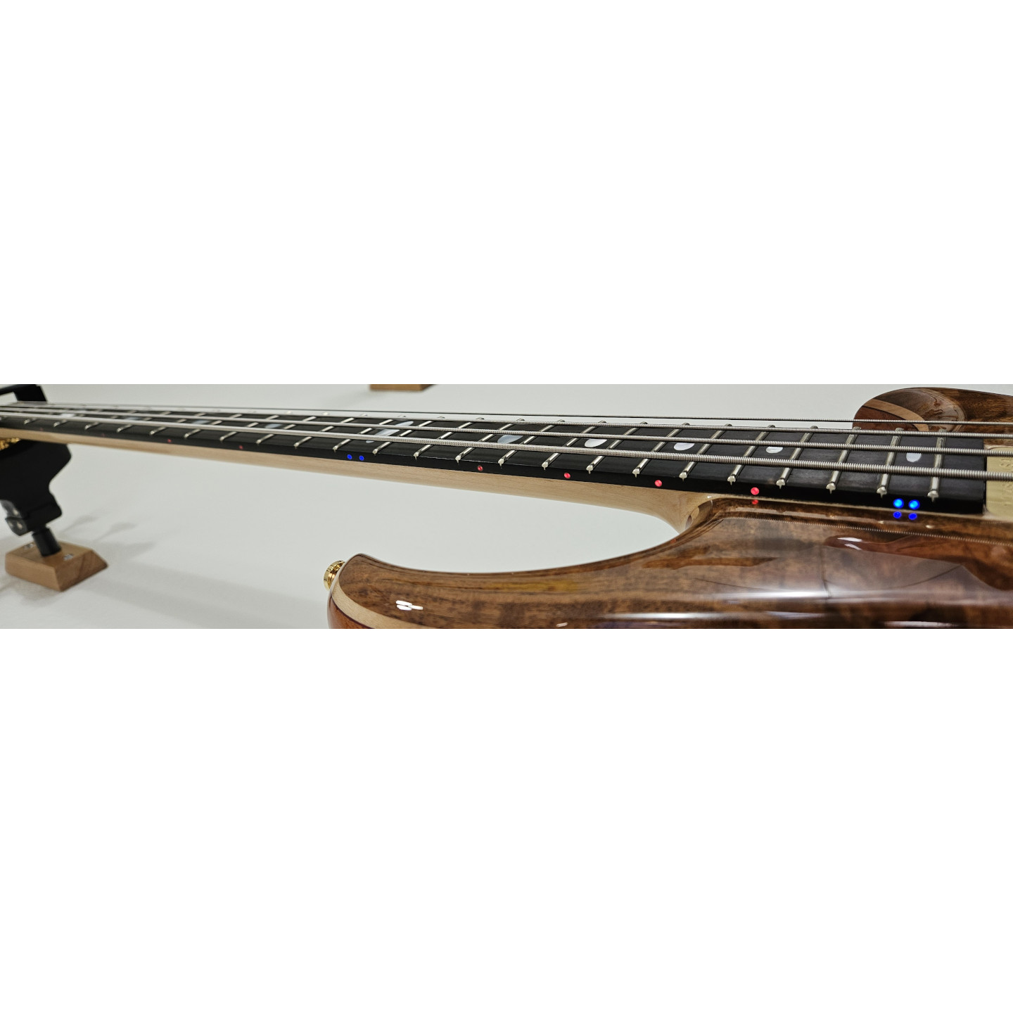 2021 Alembic Mark King Signature Standard Walnut 4 String Bass Guitar