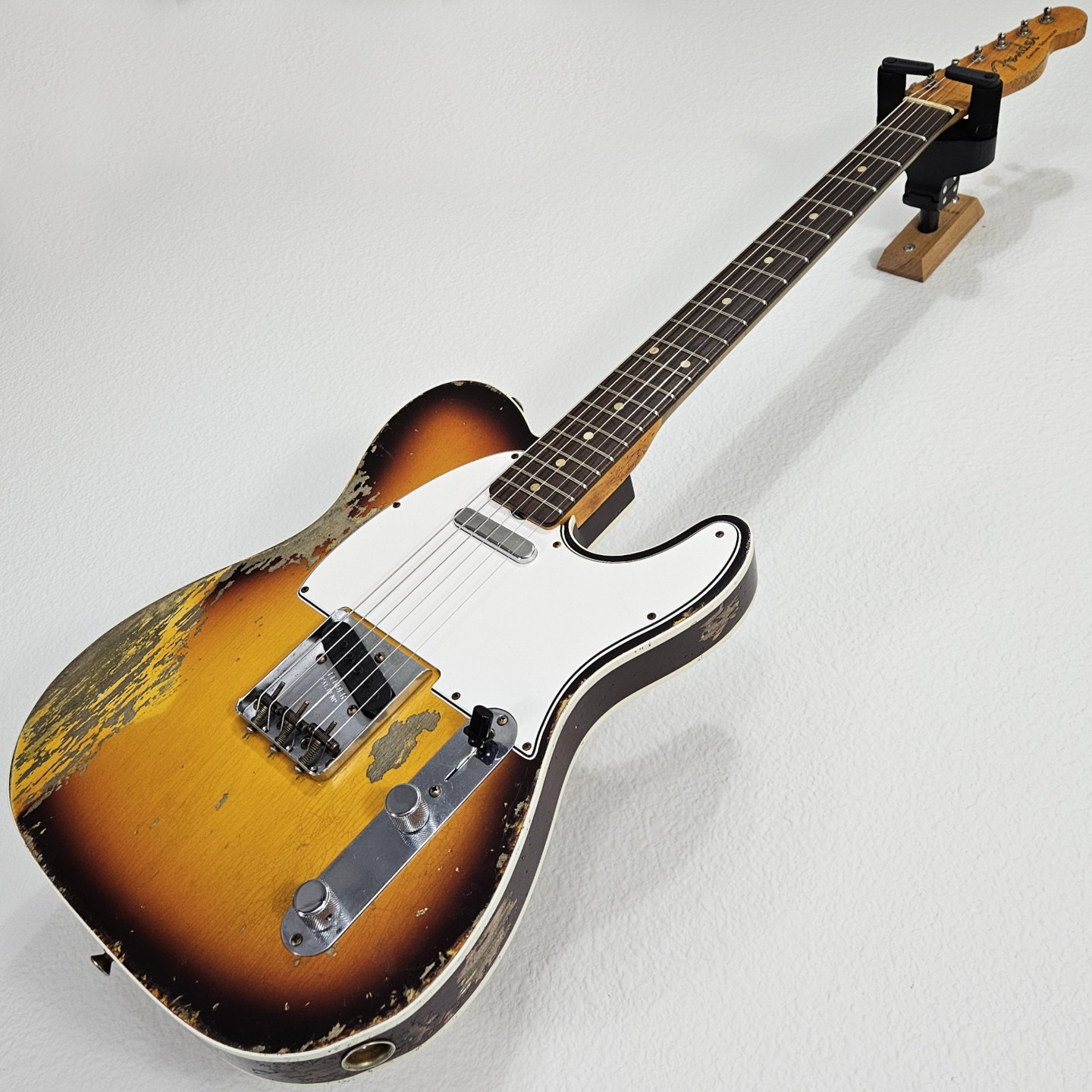 2021 Fender Custom Shop Ltd '59 Telecaster Super Heavy Relic Sunburst Electric Guitar