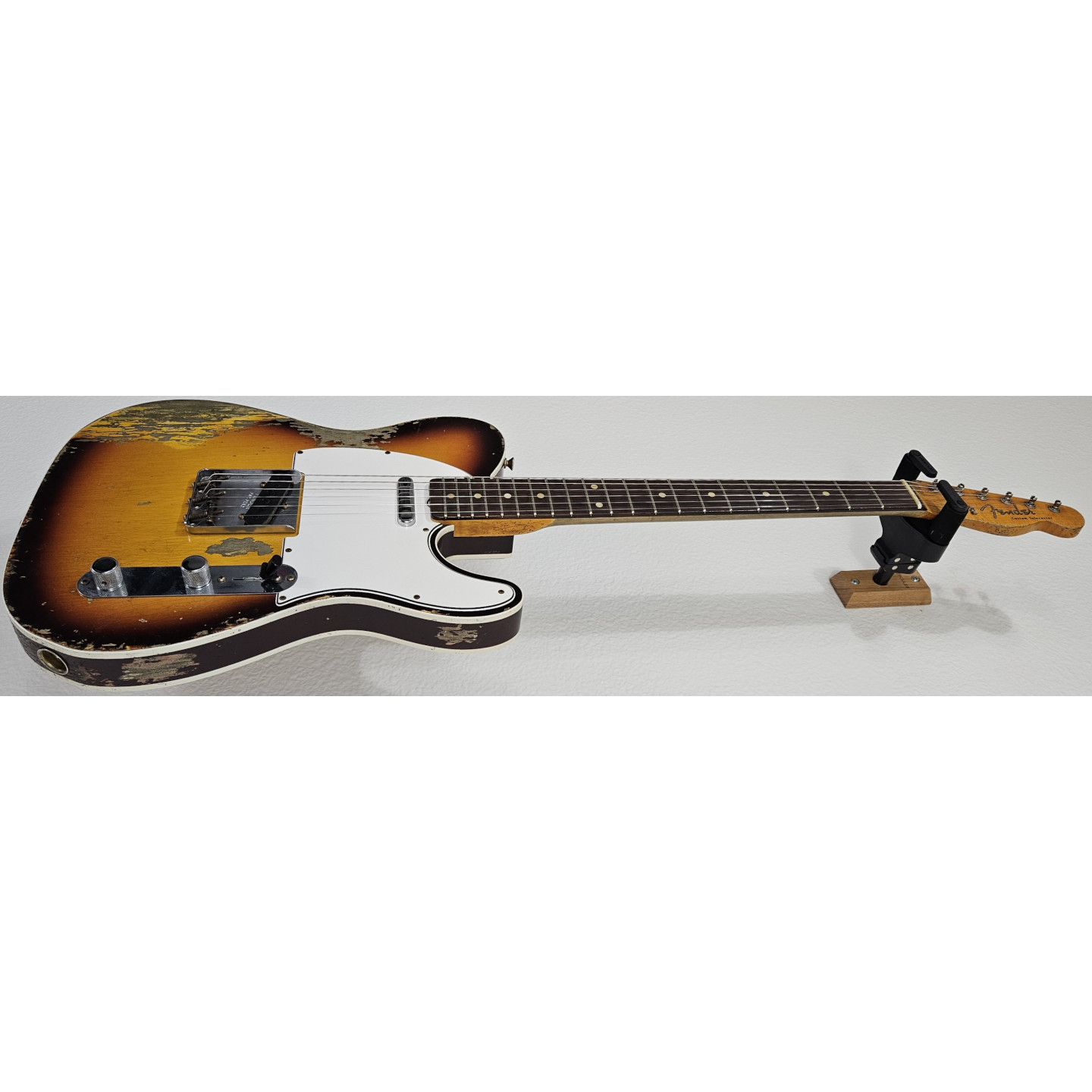 2021 Fender Custom Shop Ltd '59 Telecaster Super Heavy Relic Sunburst Electric Guitar
