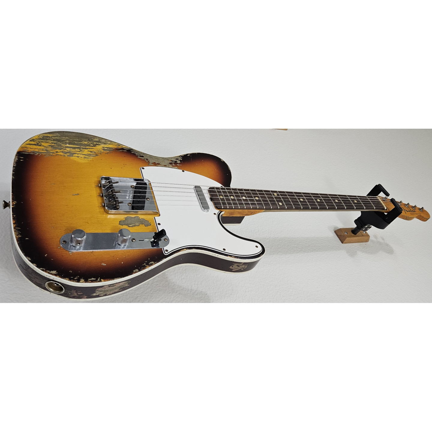 2021 Fender Custom Shop Ltd '59 Telecaster Super Heavy Relic Sunburst Electric Guitar