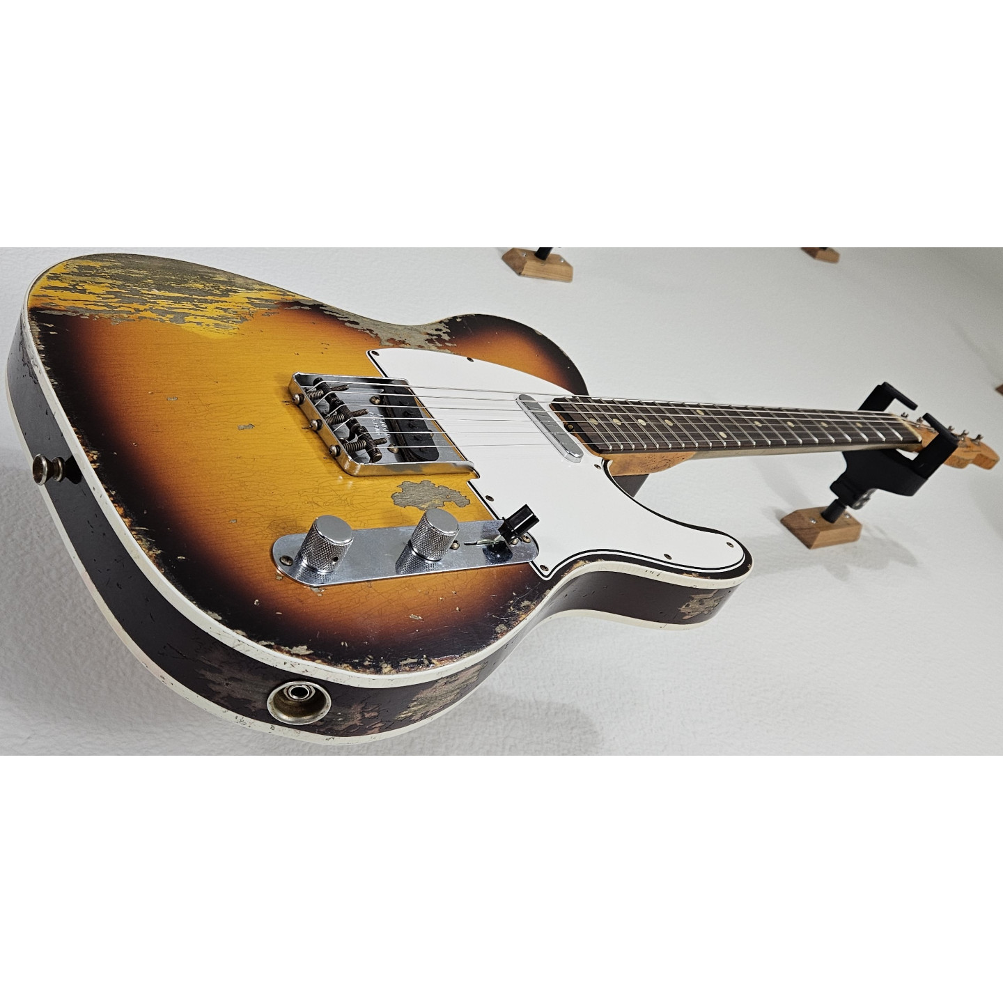 2021 Fender Custom Shop Ltd '59 Telecaster Super Heavy Relic Sunburst Electric Guitar
