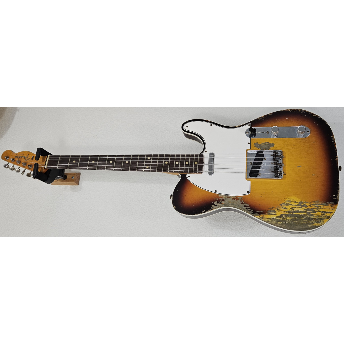 2021 Fender Custom Shop Ltd '59 Telecaster Super Heavy Relic Sunburst Electric Guitar