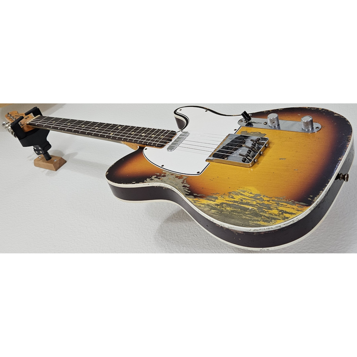 2021 Fender Custom Shop Ltd '59 Telecaster Super Heavy Relic Sunburst Electric Guitar