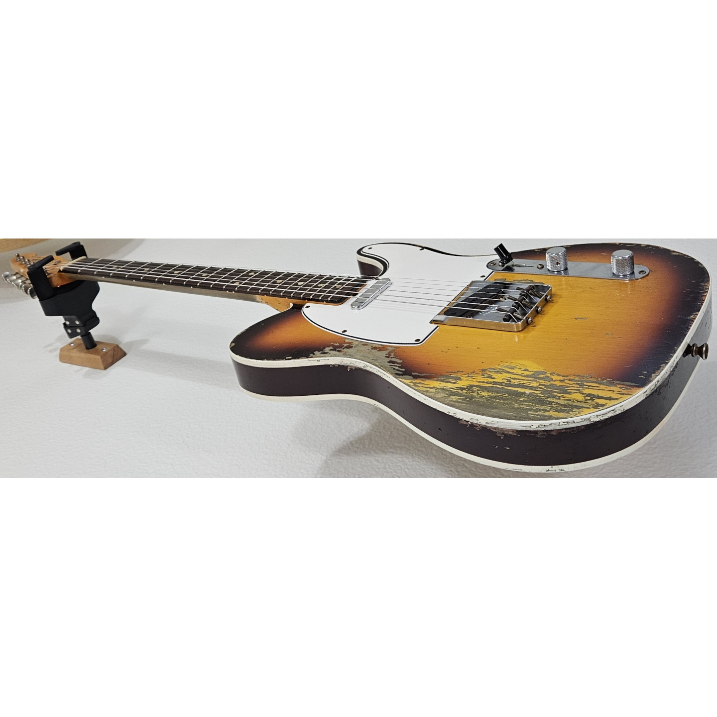 2021 Fender Custom Shop Ltd '59 Telecaster Super Heavy Relic Sunburst Electric Guitar