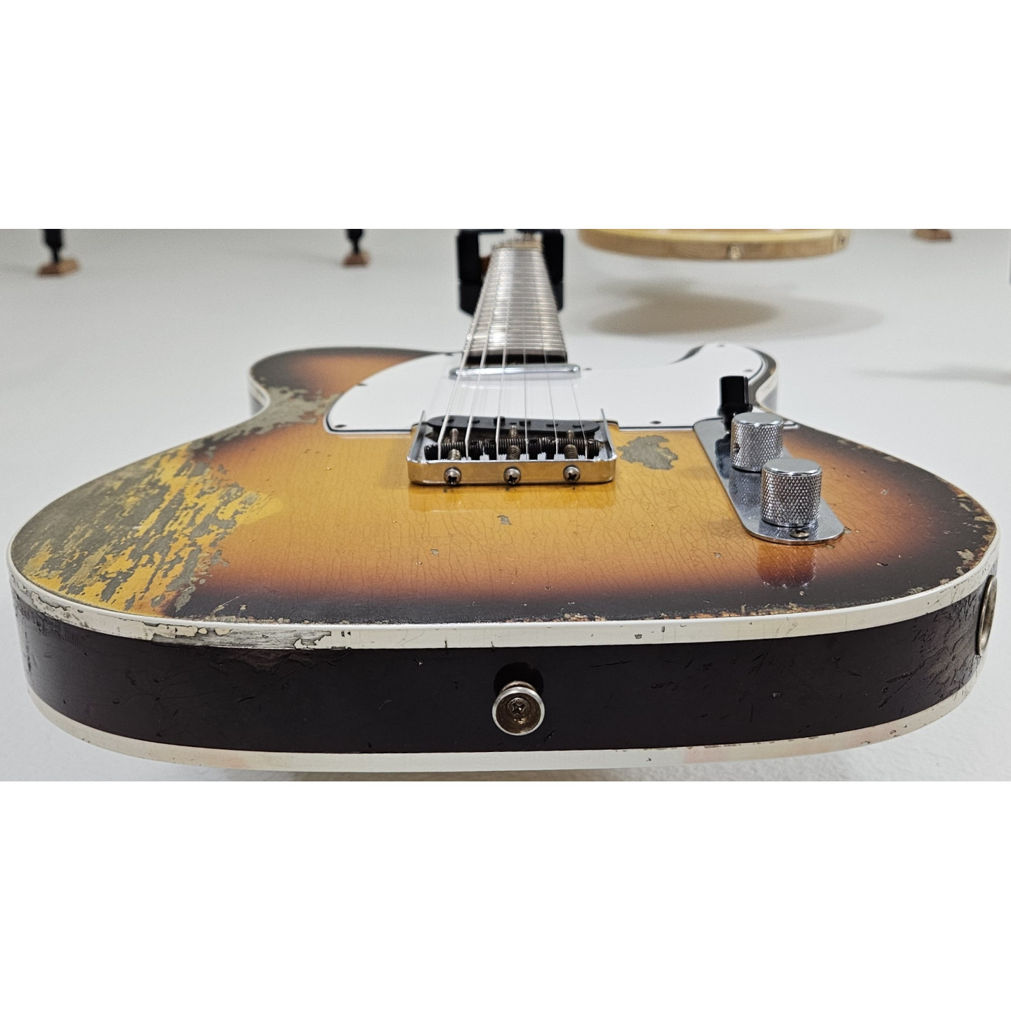 2021 Fender Custom Shop Ltd '59 Telecaster Super Heavy Relic Sunburst Electric Guitar