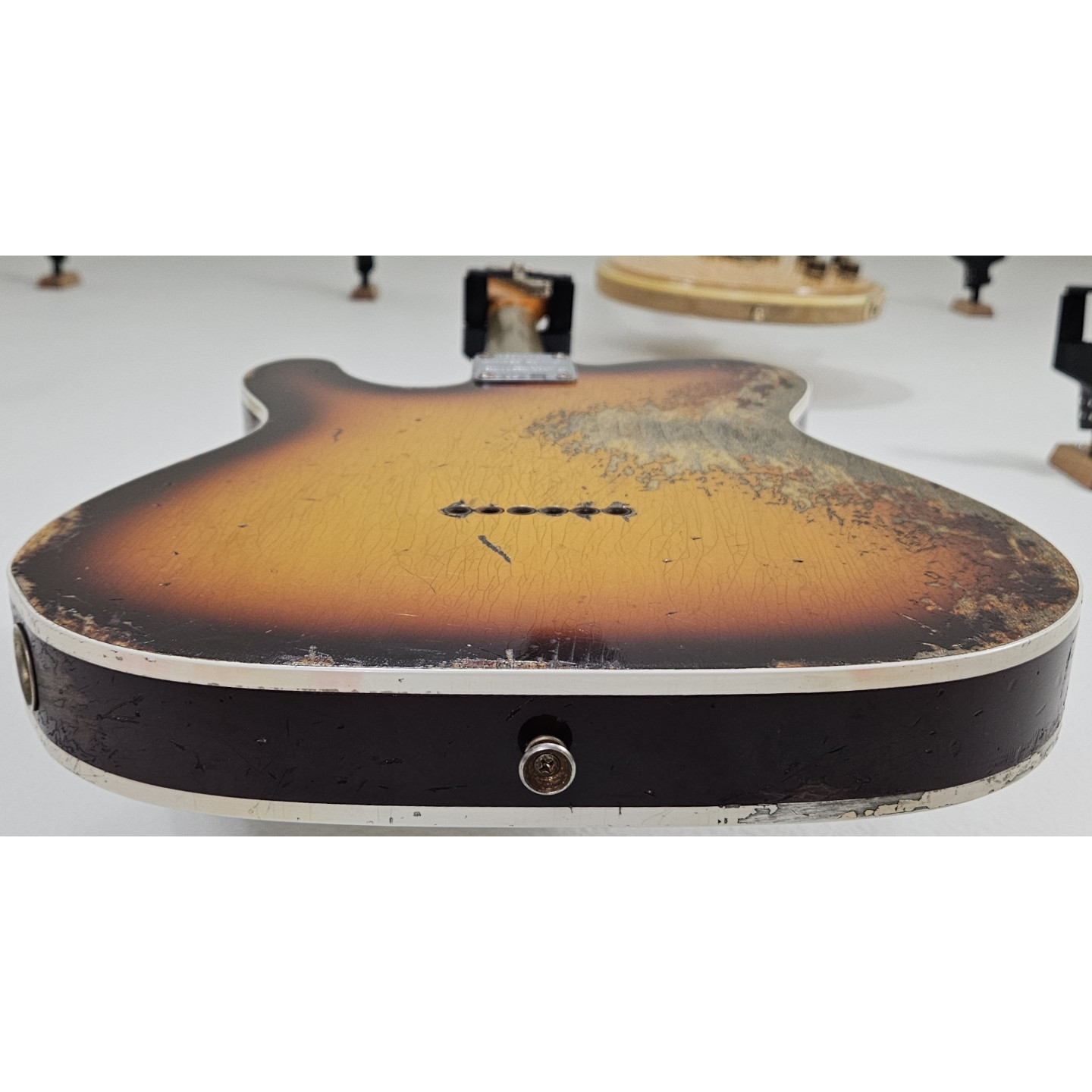 2021 Fender Custom Shop Ltd '59 Telecaster Super Heavy Relic Sunburst Electric Guitar