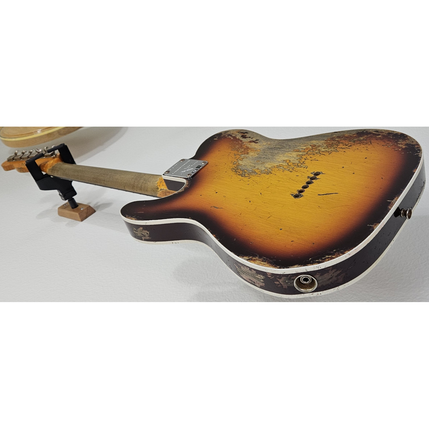 2021 Fender Custom Shop Ltd '59 Telecaster Super Heavy Relic Sunburst Electric Guitar