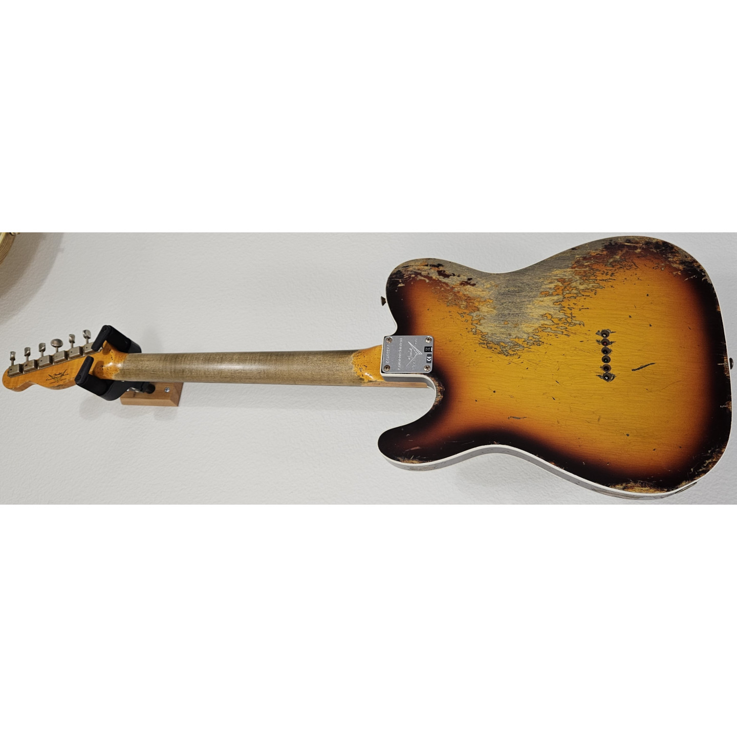 2021 Fender Custom Shop Ltd '59 Telecaster Super Heavy Relic Sunburst Electric Guitar