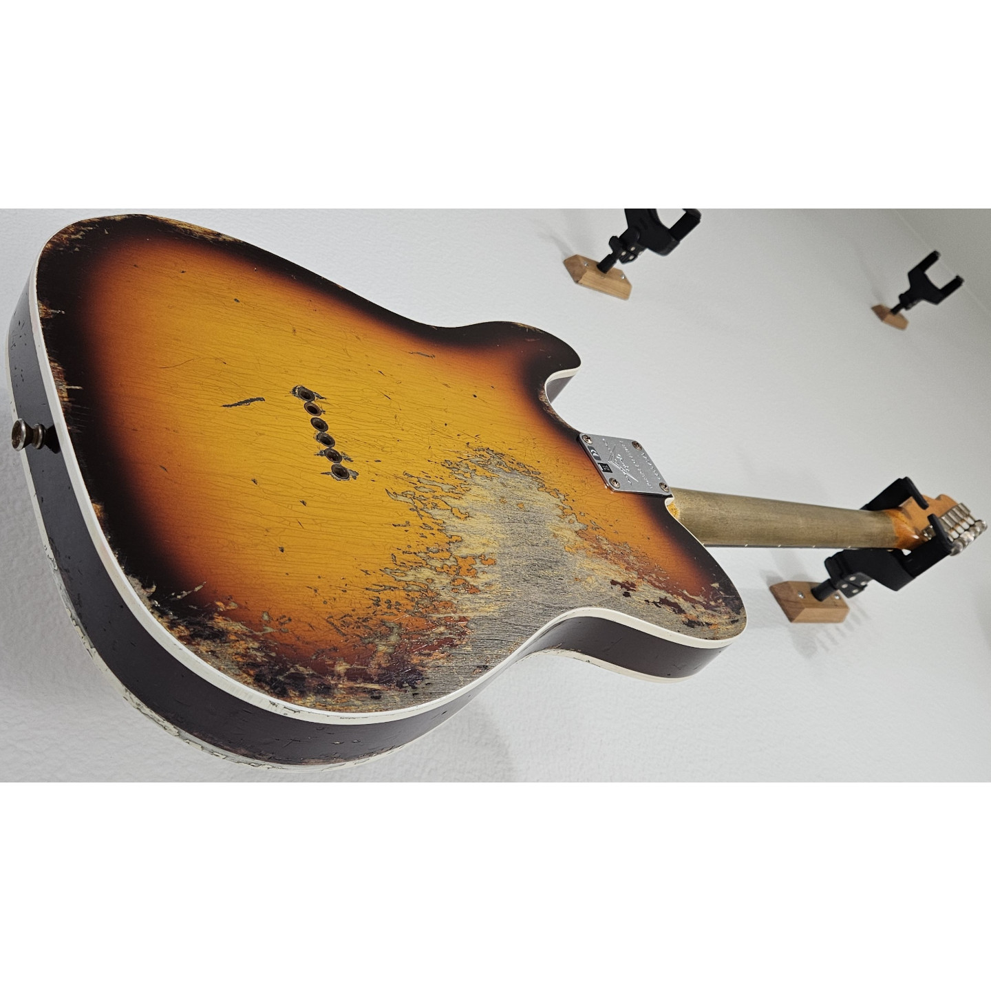 2021 Fender Custom Shop Ltd '59 Telecaster Super Heavy Relic Sunburst Electric Guitar