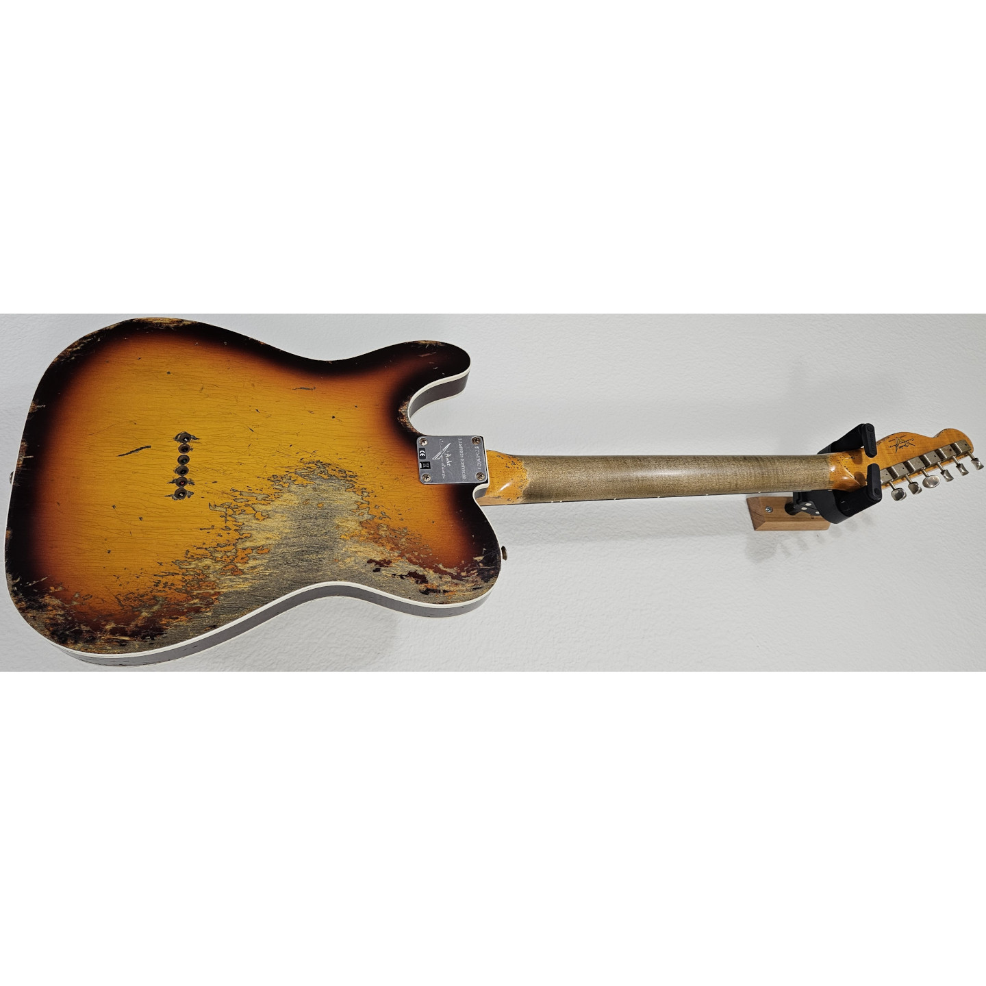2021 Fender Custom Shop Ltd '59 Telecaster Super Heavy Relic Sunburst Electric Guitar