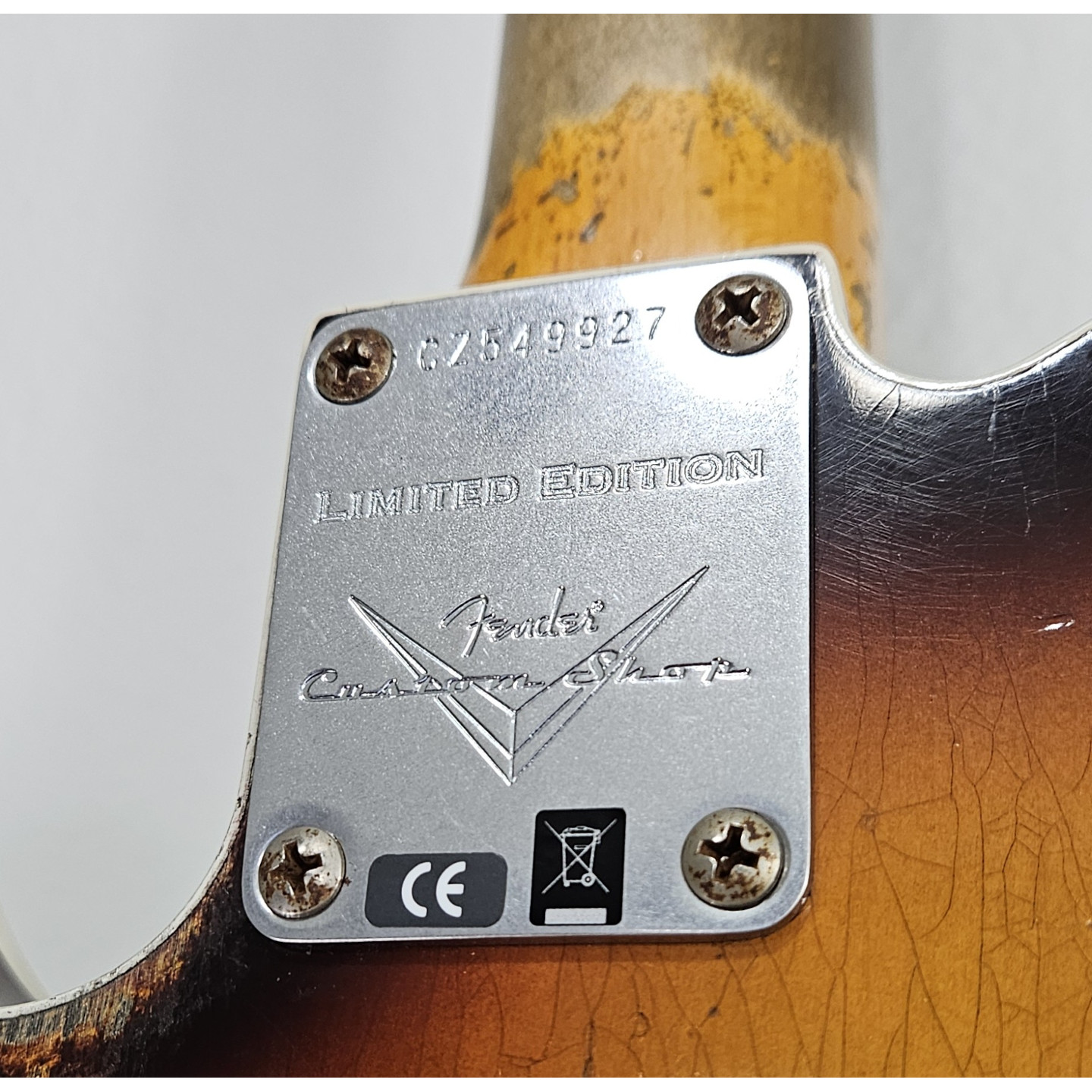 2021 Fender Custom Shop Ltd '59 Telecaster Super Heavy Relic Sunburst Electric Guitar